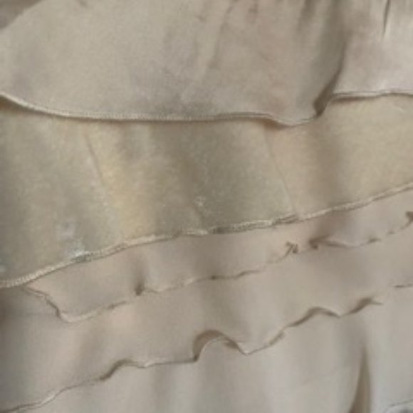 Ann Taylor Chiffon Satin and Velvet Dress - Picture 5 of 5